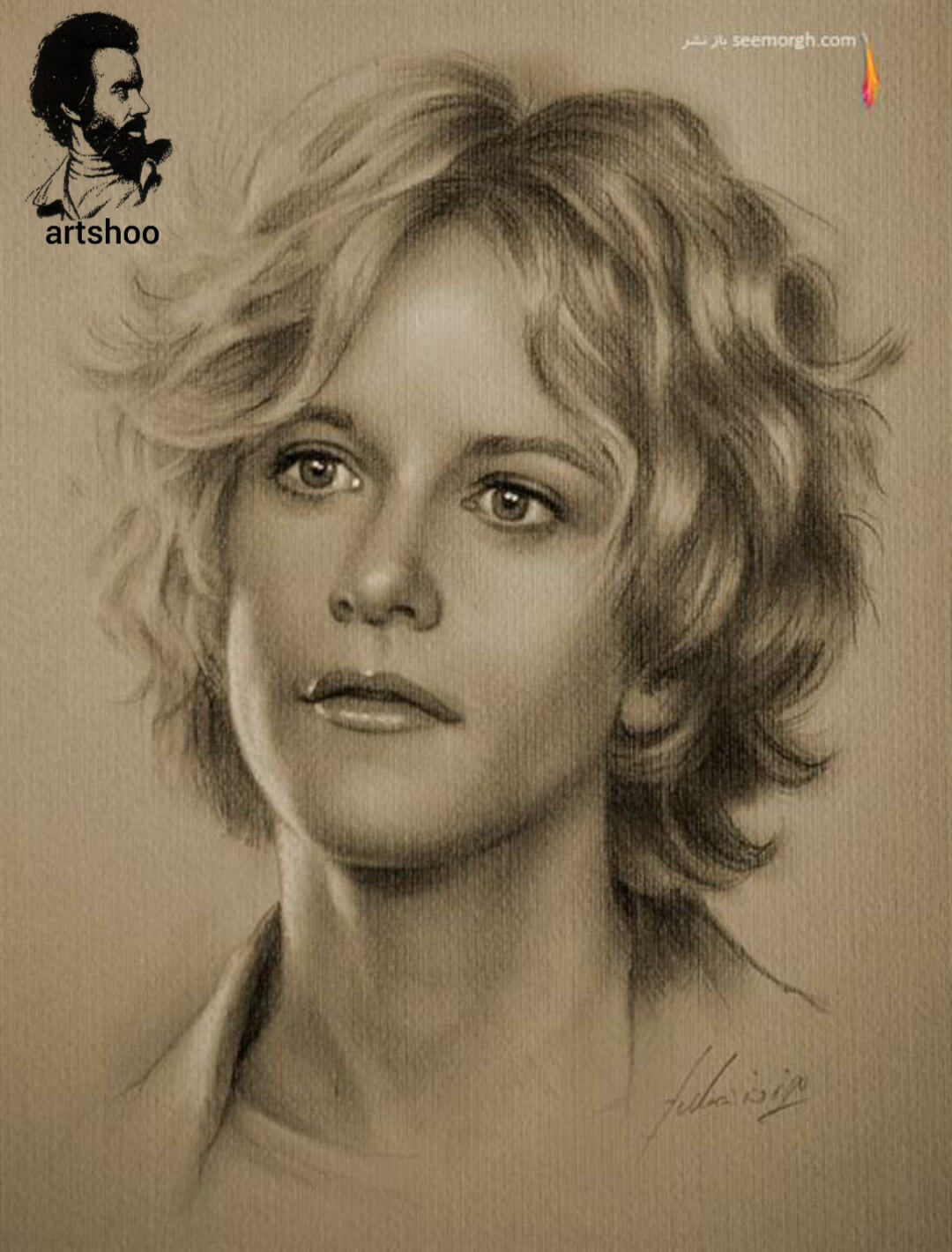 آموزش نقاشی سیاه قلم